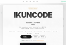 IKunCode 现在更像一个给 Claude Code 和 Codex 准备的编程中转站